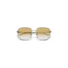 Ray Ban Square-frame Sunglasses In Silver