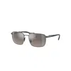 Ray Ban Rb3715m Scuderia Ferrari Collection Sonnenbrillen Schwarz Fassung Grau Glas Polarisiert 58-18 In Schwarz