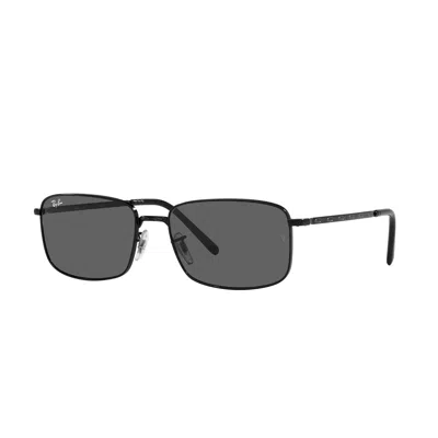 Ray Ban Ray-ban  Rb3717 Sunglasses In 002/b1 Black