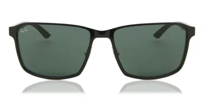 Ray Ban Rb3721 914471 Men's Sunglasses Black Size 59 In Pink