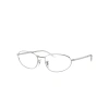 Ray Ban Rb3734v Optics Eyeglasses Silver Frame Clear Lenses Polarized 56-18 In Silver