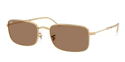 Ray Ban Rb3746 001/73 Occhiali Da Sole Per Uomo In Pink