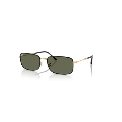 Ray Ban Rb3746 Sunglasses Arista Frame Green Lenses Polarized 56-20