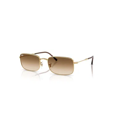 Ray Ban Rb3746 Sonnenbrillen Arista Gold Fassung Braun Glas 56-20