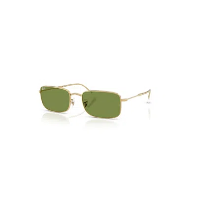 Ray Ban Rb3746 Sonnenbrillen Arista Gold Fassung Grün Glas 59-20