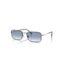 Ray Ban Rb3746 Sonnenbrillen Gunmetal Fassung Blau Glas 56-20 In Gunmetal