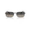 Ray Ban Rb3746 Sunglasses Black Frame Grey Lenses 56-20