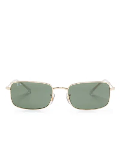 Ray Ban Rb3746 Sunglasses In Gold