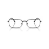 Ray Ban Rb3746v Optics Eyeglasses Black Frame Clear Lenses Polarized 56-20 In Black