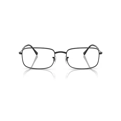 Ray Ban Rb3746v Optics Eyeglasses Black Frame Clear Lenses Polarized 56-20