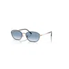 Ray Ban Rb3749 Sonnenbrillen Rotgold Fassung Blau Glas 55-18 In Rotgold
