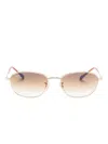 Ray Ban Rb3749 Sunglasses In Gold
