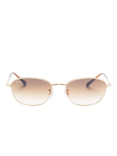 Ray Ban Rb3749 Sunglasses In Gold