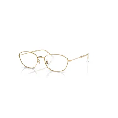 Ray Ban Rb3749v Optics  Arista Gold Fassung Klar Glas Polarisiert 55-18