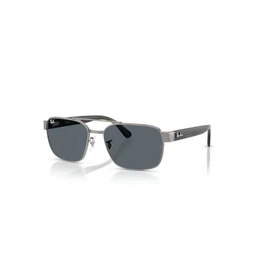 Ray Ban Rb3751 Sonnenbrillen Havana Grau Fassung Blau Glas 61-17