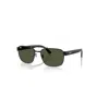 Ray Ban Rb3751 Sunglasses Black Frame Green Lenses 61-17 In Schwarz