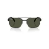 Ray Ban Rb3751 Sunglasses Black Frame Green Lenses 58-17 In Black
