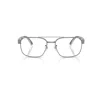 Ray Ban Rb3751v Optics Eyeglasses Black On Transparent Frame Clear Lenses Polarized 56-17 In Black On Transparent