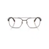Ray Ban Rb3751v Optics Eyeglasses Havana Brown Frame Clear Lenses Polarized 58-17 In Havana Brown
