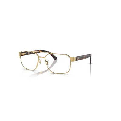 Ray Ban Rb3751v Optics  Havana Fassung Klar Glas Polarisiert 58-17