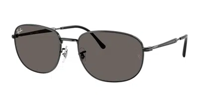 RAY BAN RB3754 002/B1 MEN'S SUNGLASSES BLACK SIZE 60