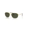Ray Ban Rb3688 Sunglasses Yellow Havana Vintage Frame Green Lenses 52-19 In Arista Gold