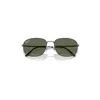 Ray Ban Rb3754 Sunglasses Matte Gunmetal Frame Green Lenses Polarized 60-19 In Matte Gunmetal