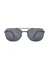 Ray Ban Rb3755 Rectangle Sunglasses In Black