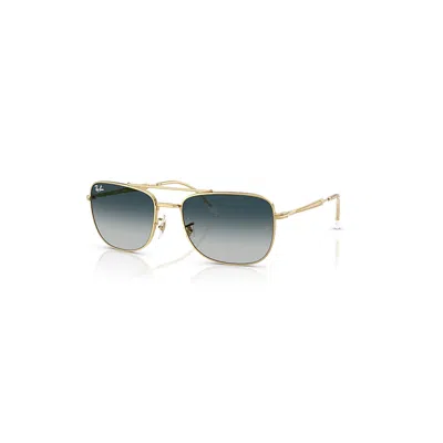 Ray Ban Rb3755 Sonnenbrillen Arista Gold Fassung Grau Glas 59-19