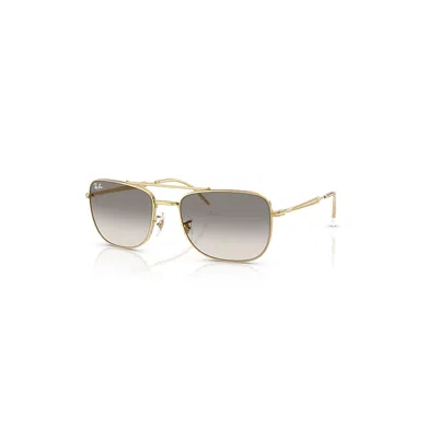 Ray Ban Rb3755 Sonnenbrillen Arista Gold Fassung Grau Glas 59-19