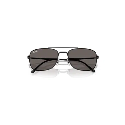 Ray Ban Rb3755 Sunglasses Black Frame Grey Lenses 62-19