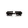 Ray Ban Rb3756 Sunglasses Sand Grey Frame Grey Lenses 56-18 In Sand Grey