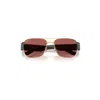 Ray Ban Rb3756ch Chromance Sunglasses Sand Brown Frame Violet Lenses Polarized 56-18 In Sand Brown