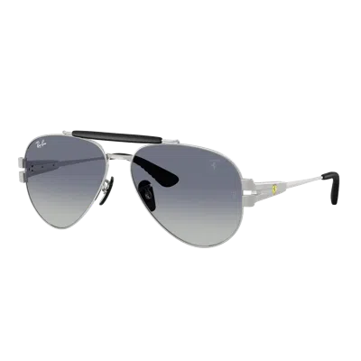 Ray Ban Rb3762 M Sunglasses In Silver | ModeSens