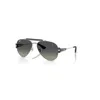 Ray Ban Rb3762m Scuderia Ferrari Collection Sonnenbrillen Matte Light Blue/silver Fassung Grau Glas 58-14 In Matte Light Blue&#47silver