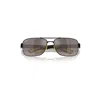 Ray Ban Rb3763m Scuderia Ferrari Collection Chromance Sunglasses Black Frame Grey Lenses Polarized 64-17 In Black