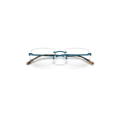 Ray Ban Rb3768v Optics Eyeglasses Blue Frame Clear Lenses Polarized 56-17