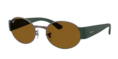 Ray Ban Rb3770 925933 Occhiali Da Sole Marroni Per Uomo In Brown