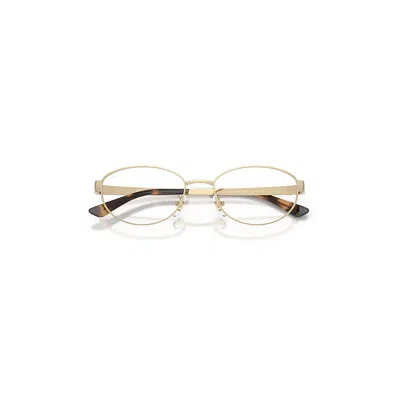 Ray Ban Rb3774d Optics Eyeglasses Light Gold Frame Clear Lenses Polarized 55-19