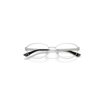 Ray Ban Rb3774d Optics Eyeglasses Silver Frame Clear Lenses Polarized 55-19
