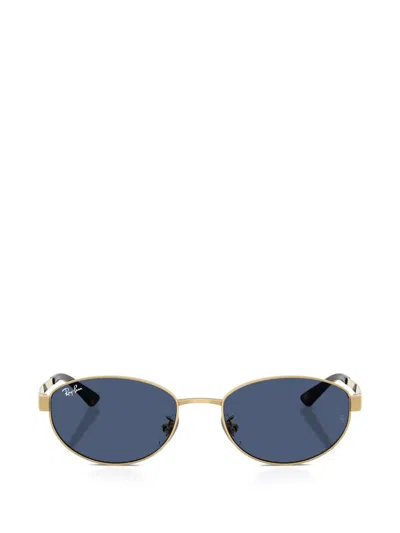 Ray Ban Rb3774d Sunglasses In Blue