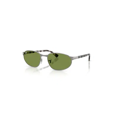 Ray Ban Rb3777 Sonnenbrillen Havana Grau Fassung Grün Glas 56-19