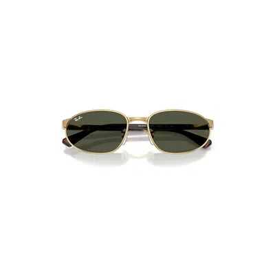 Ray Ban Rb3777 Sunglasses Havana Frame Green Lenses 56-19 In Brown
