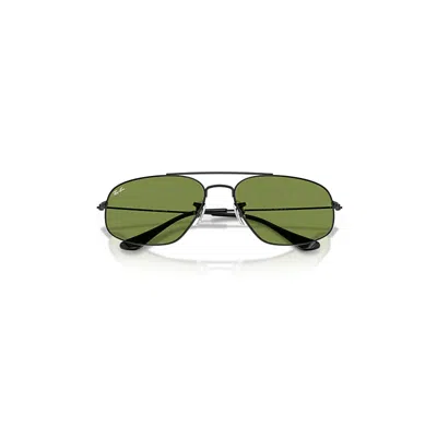 Ray Ban Rb3780 Sunglasses Black Frame Green Lenses 63-16