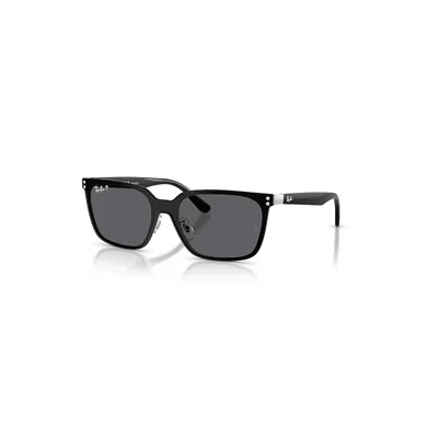 Ray Ban Rb3784d Sonnenbrillen Silber Fassung Grau Glas Polarisiert 01-45 In Silver