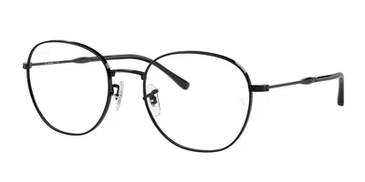 Ray Ban Rb3809 Men's Glasses, Black, Size 53 In Orange