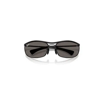 Ray Ban Rb3819m Scuderia Ferrari Collection Sunglasses Black Frame Grey Lenses 62-18