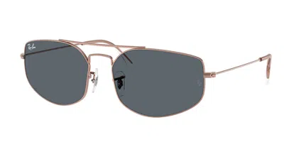 Ray Ban Rb3845 Explorer V 9035r5 Men's Sunglasses Brown Size 57 In Pink
