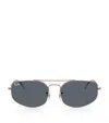 Ray Ban Womens Rb3845 Explorer V Irregular-frame Metal Sunglasses Brown In Brown