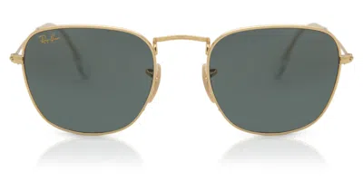 Ray Ban Rb3857 Frank 9196r5 Occhiali Da Sole Oro Per Uomo In Multi